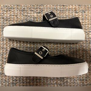 maeve black buckled mary jane